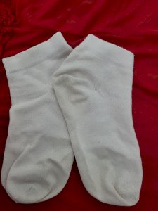 Meias Brancas Usadas