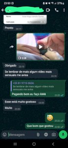 Video de calcinha