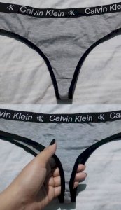 Minha calcinha com bastante cheirinho pra você 