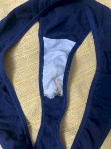 calcinha de algodão usada