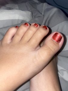 Pack de pezinho com esmalte da sua escolha