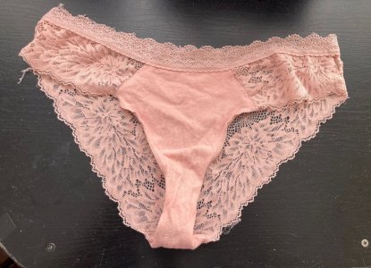 Calcinha usada com o meu cheiro