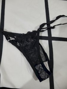 Calcinha Preta Usada