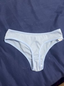 Calcinha azul clara