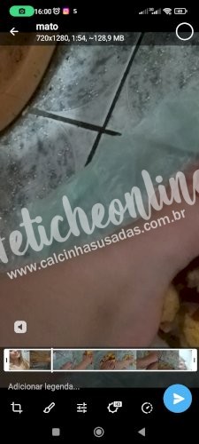 Vídeo de podolatria