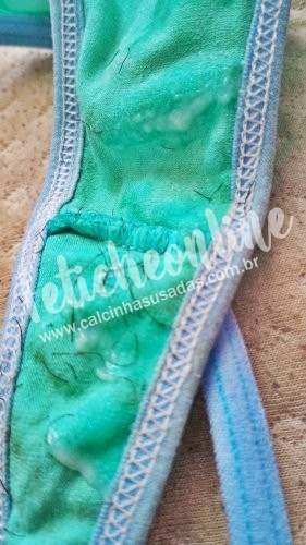 CALCINHA MELADINHA COM PELINHOS BUCETA + brinde (LEIA A DESCRIÇÃO)