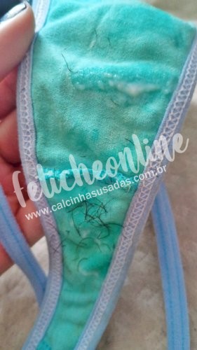CALCINHA MELADINHA COM PELINHOS BUCETA + brinde (LEIA A DESCRIÇÃO)