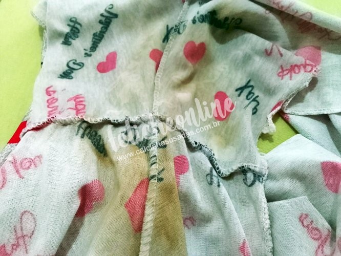 SHORT USADO PIJAMA + brinde (LEIA A DESCRIÇÃO)