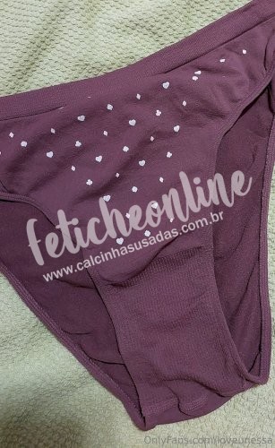 Calcinha Biquini Marsala bem usada
