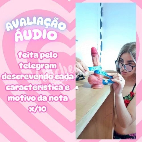 Avaliação de pau por audio no telegram
