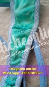 CALCINHA MELADINHA COM PELINHOS BUCETA + brinde (LEIA A DESCRIÇÃO)