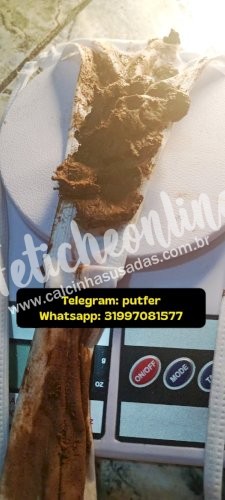 Calcinha branca Scat + brinde (LEIA A DESCRIÇÃO)