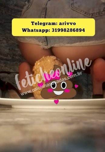 DURO SECO Vídeo fetiche SCAT CHUVA MARROM (LEIA A DESCRIÇÃO)