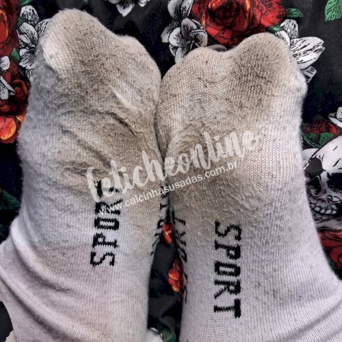 Podolatria: Meias, Pelinhas raspadas do pé, Havaianas e Tênis usados por quanto tempo você quiser + conteúdo virtual incluso + frete grátis acima de R$200,00!