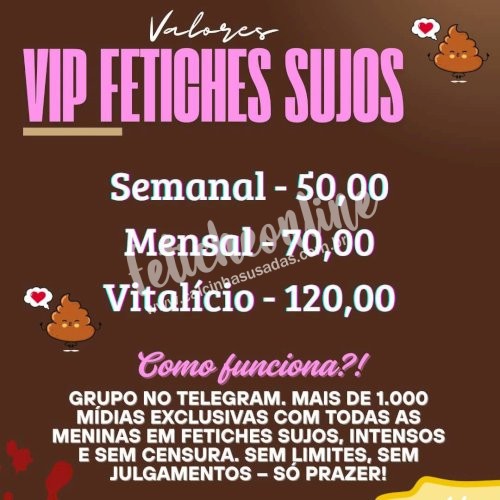 Vip sujo no telegram com várias amigas +20 meninas, ATUALIZAÇÃO DIARIA! GOZE TODOS OS DIAS 