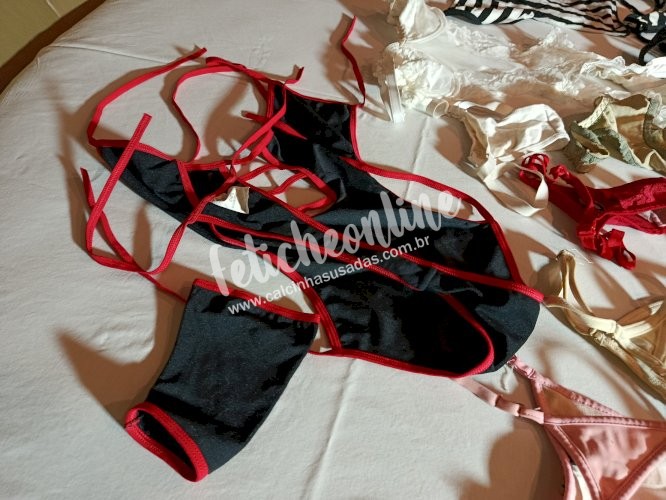 TODAS AS CALCINHAS, FIO DENTAL, FANTASIAS, ROUPAS E SHORTS DE SELMA RECIFE E AMIGAS. TUDO MESMO.