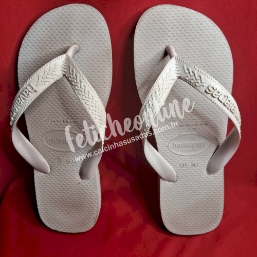 Havaianas usadas por quanto tempo você quiser + conteúdo virtual incluso + frete grátis acima de R$200,00!