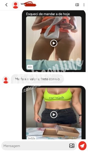 Calcinha branca vendida! Tenho outras! 