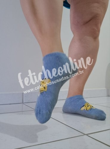 meia cheirosa cara de tigrinho