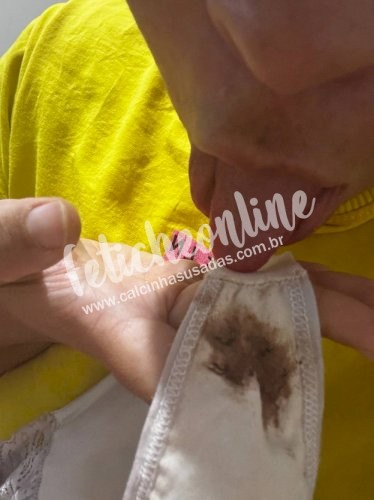 Mídias de minhas Calcinhas sujas e meladinhas 