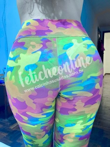 Calça legging pós academia / corrida - uso por uma semana 