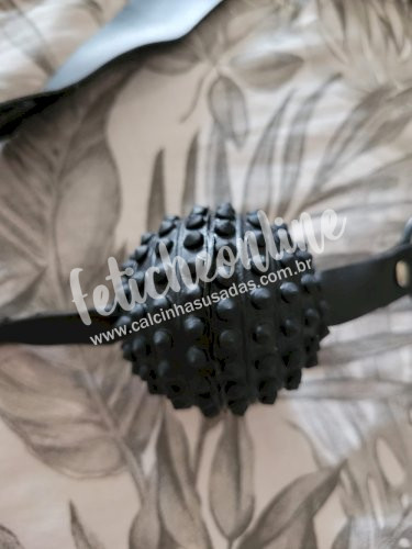 2 mordaças- Gag Ball e Separador de boca com Gancho nasal