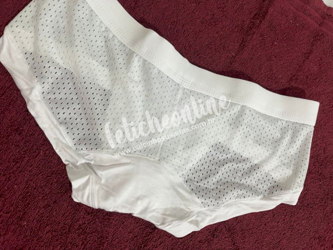 Calcinha Masculina Branca- NOVA